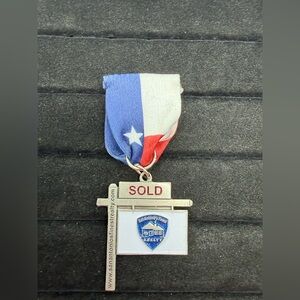 San Antonio’s Finest Realty Sold Pin Brooch Realtor Real Estate Texas Ribbon